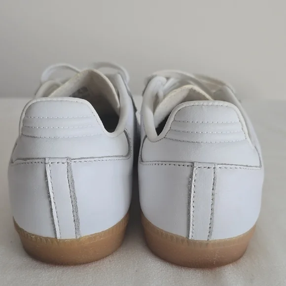 Adidas Samba White and Gum Sneakers - Picture 3 of 7